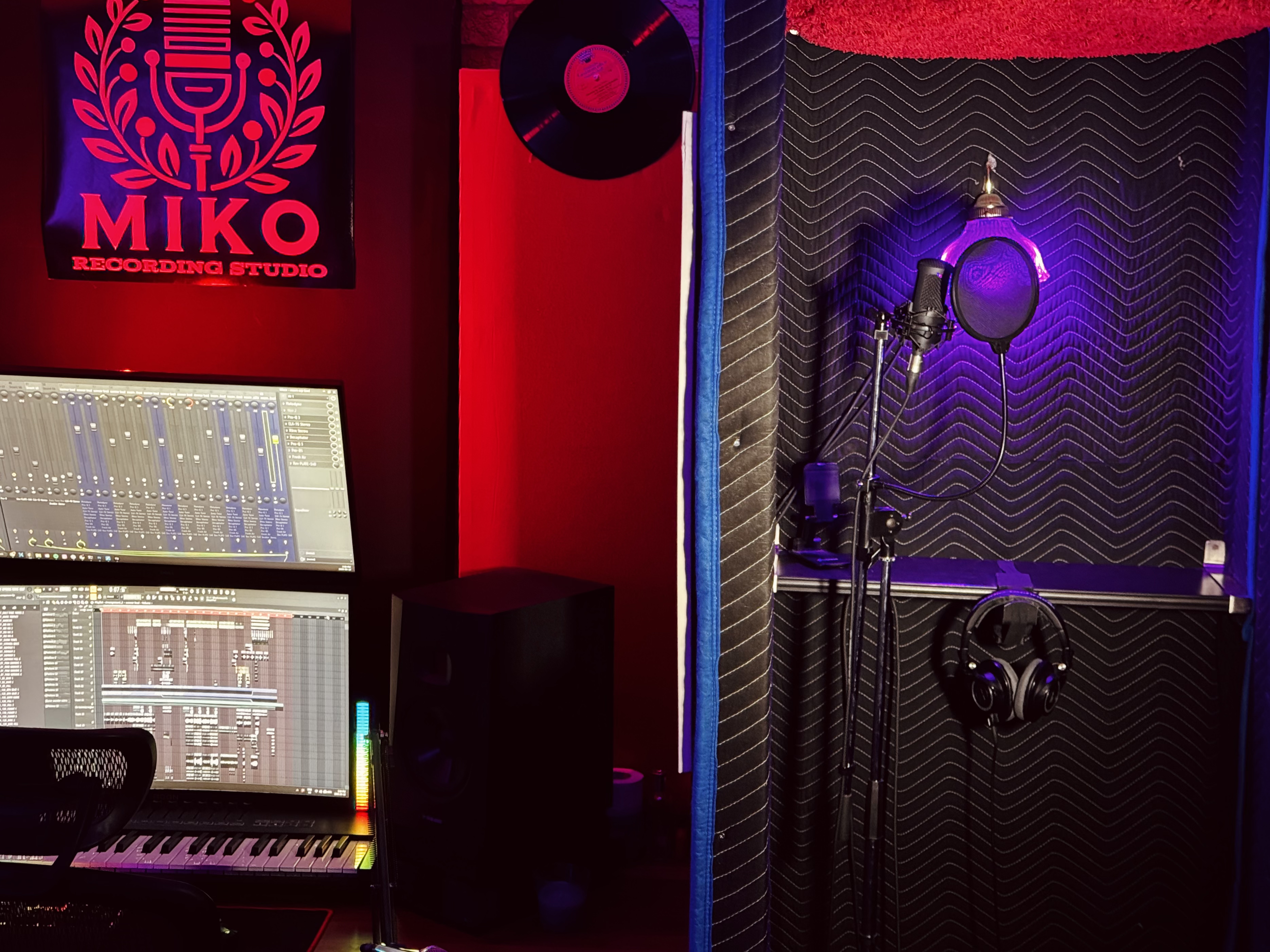 booth and mic